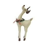 Celebrations 9460056 19 x 5 x 9.5 in. Stuffed Reindeer Christmas Decoration Multicolored Polyester - pack of 4