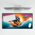 thumbnail image 4 of Retro Surfing Afghan Hound in Cool Sunglasses Hello Summer Waves Desk Mat Full Keyboard Mouse Pad Dog Lover Large Mousepad - 10001, 4 of 5