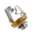 thumbnail image 6 of 10 Pcs 1/4'' 6.35mm Stereo Socket Jack Female Connector Panel Mount Solder Chassis o Speaker Adapter Cable Connector, 6 of 6