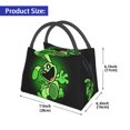thumbnail image 2 of Pofeuu Smiling Critters Print Portable Insulated Lunch Container set, Bento Box Adult Lunch Box Set with Insulated Lunch Bag, 2 of 6