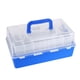 thumbnail image 4 of Caja de almacenamiento de accesorios de pesca de plástico de 3 capas para señuelos y anzuelos, 4 of 13