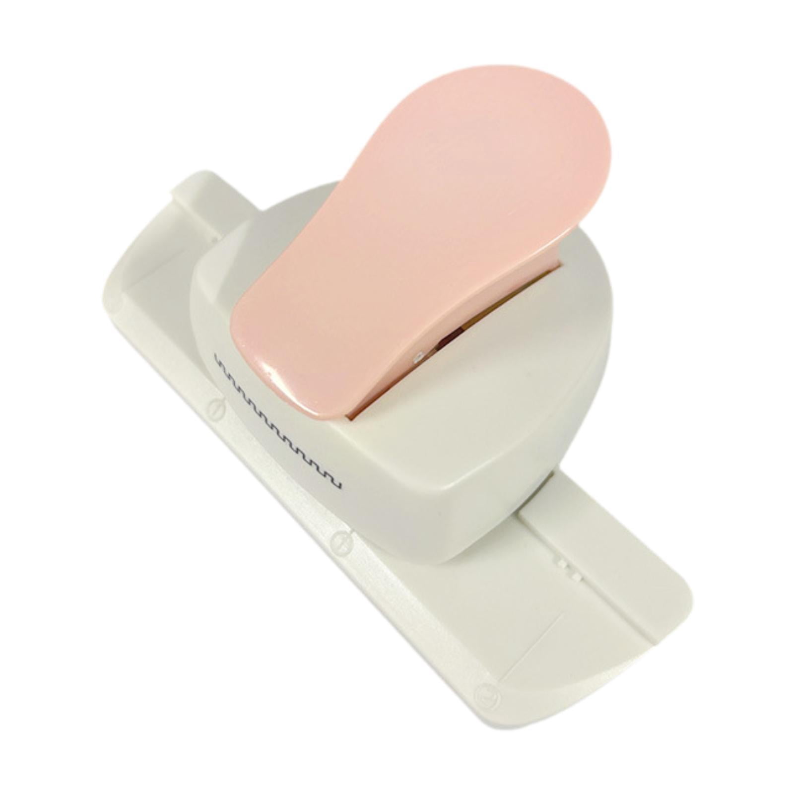 FVDPWYE Paper Border Punch Decorative Border Gifts Card Puncher Supplies Lightweight Punch Press Paper Punches for DIY Greeting Cards Pink