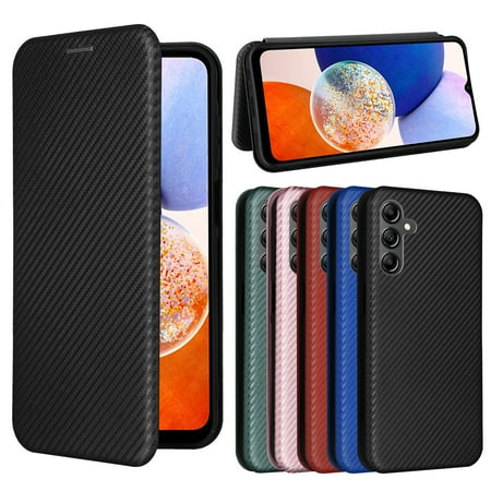 MZCHENYI Phone case for Redmi K40 Gaming flip wallet case, holder - TPU, built-in plush shockproof and durable, carbon fiber design flip protective case