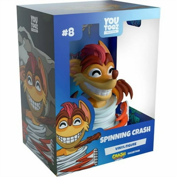 YouTooz – Crash Bandicoot – Spinning Crash Collectable Vinyl Figure
