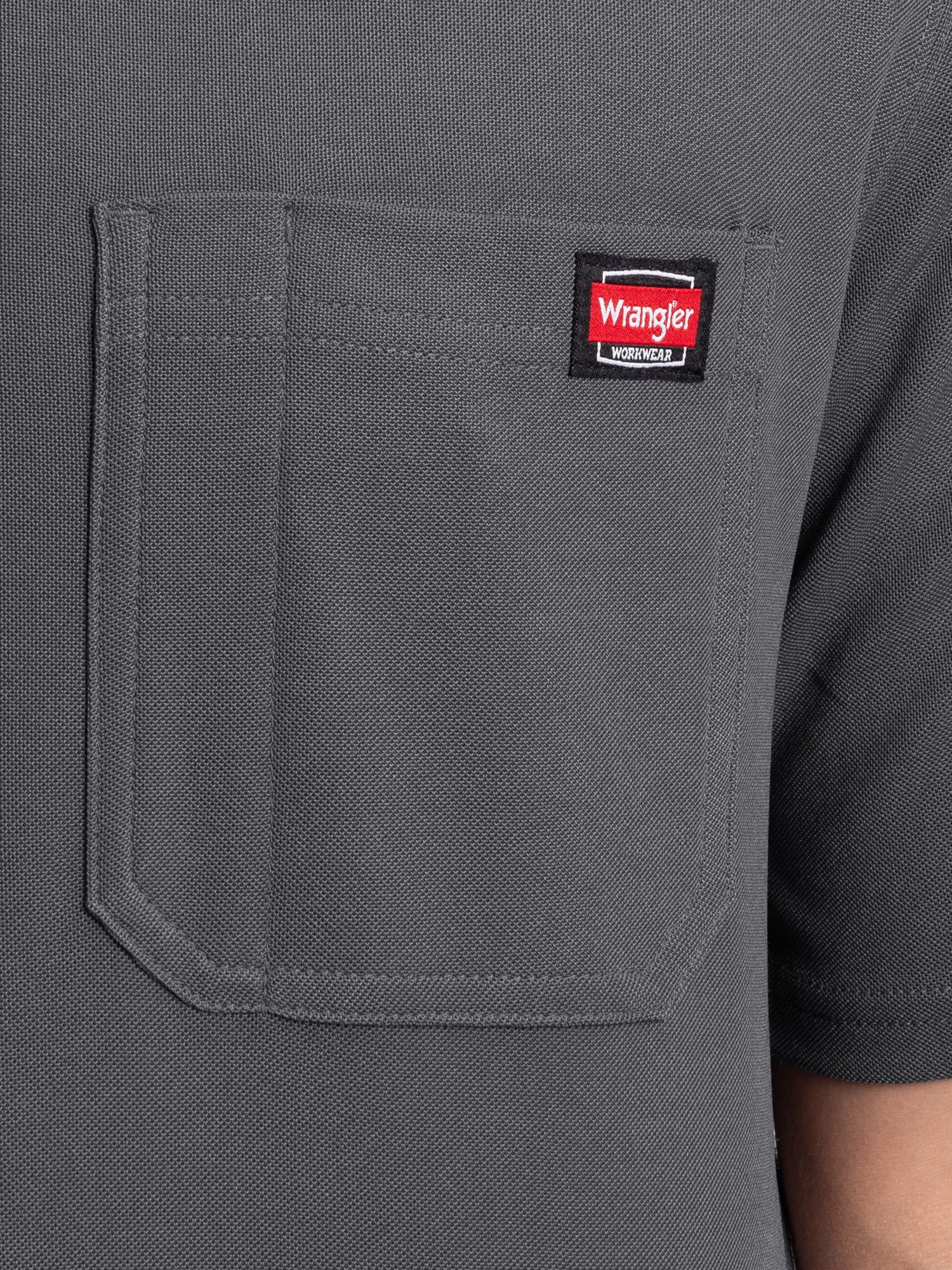 Wrangler Workwear Men's Short Sleeve UPF40 Performance Tee, Size S-3XL and XLT-2XLT