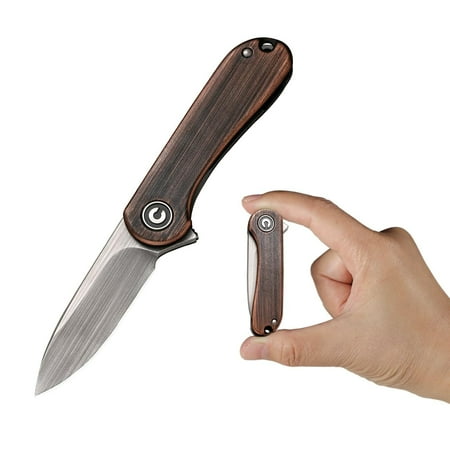 CIVIVI Small Pocket Folding Knife Mini Elementum 1.83 14C28N Blade C18062Q-2