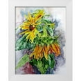 thumbnail image 1 of Kovacs, Anna Brigite 25x32 White Modern Wood Framed Museum Art Print Titled - Sunflowers, 1 of 4