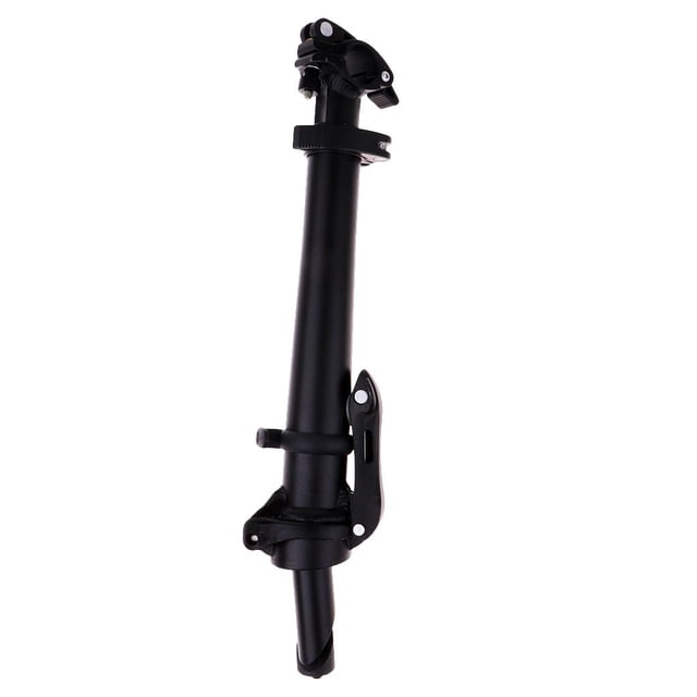 Vástago de bicicleta Zulema Vástago ajustable de bicicleta plegable Negro