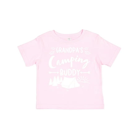 

Inktastic Grandpas Camping Buddy Gift Toddler Boy or Toddler Girl T-Shirt