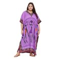 thumbnail image 2 of Caftans pour Femmes Longue Maxi Grande Taille Robe Caftans Manches 3/4 Robes pour Dames Filles en Ligne, 2 of 7