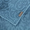 thumbnail image 5 of Kasentex Ultra Soft Stone-Washed Quilt Set Lightweight Comforters & Duvets, King Size, Purple, 5 of 16