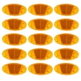 thumbnail image 1 of Weiweiguan 16Pcs Bike Reflector Kit Reflectors Night Safety Warning Reflectors (Yellow), 1 of 7