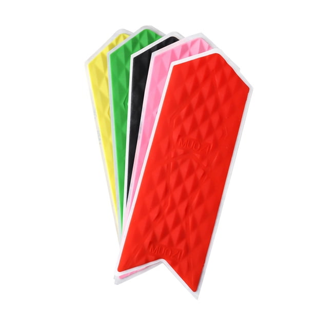 Greeniant 5 piezas de pegatinas para bicicleta, protector de marco de bicicleta, silicona resistente al agua, a prueba de herrumbre con tira adhesiva de Ciclismo Surtido pequeño 5 piezas Greeniant OD020518-06