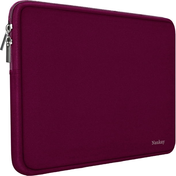 Funda para Laptop Naukay 13-13,3" Neopreno Rojo Vino
