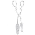 thumbnail image 3 of Heaveant Food Clip, Pointed Head Bread Tongs Cake Clamp Buffet Barbecue Salad Clips Kitchen Utensil Serving Baking Tools, 3 of 7
