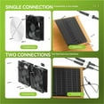 thumbnail image 5 of Greenhouse Efficient Heat Dissipation Outdoor Solar Exhaust Fan Suitable For Chicken Coops Pet Electric Ventilation Fan, 5 of 7