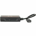 thumbnail image 2 of Tripp Lite by Eaton USB 3.1 Gen 1 (5 Gbps) USB-C to CFast 2.0 Card and SATA III Adapter Thunderbolt 3 compatible - 1 x HDD Supported - USB 3.1 Type C - Acrylonitrile Butadiene Styrene (ABS), 2 of 10