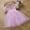 Pink Dress + Lamp, variant on Hotiary Toddler Baby Girls Tulle Puffy Dress Kids Puff Sleeve Mesh Princess Dress Children Wedding Birthday Party Ball Prom Gown for 3-9 Years
