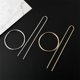 thumbnail image 1 of OULII 2Ud Metal Women Hairpin Durable Hair Accessories Assorted Color for Parties and Celebrations, 1 of 8