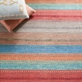 thumbnail image 6 of SAFAVIEH Montauk Albine Striped Cotton Runner Rug, Blue/Grey, 2'3" x 9', 6 of 8