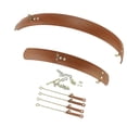 thumbnail image 4 of koolsoo Folding Bike Mudguard Front & Rear Fenders Mud Guard Set for Outdoor 16inch Brown, 4 of 9