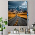 thumbnail image 4 of Asphalt Road Landscape Wall Mural, Removable Wallpaper, Open Road Art for Office and Home, 4 of 8