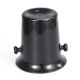 thumbnail image 3 of Escupidera de degustación de vino Escupidera de vino negro Cubo de basura de vino Cubo de hielo redondo de plástico de doble oreja Accesorios de degustación de vino (hy), 3 of 3
