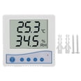 thumbnail image 1 of Baverta Transmisor de Pantalla LCD Transmisor de Temperatura y Humedad Pantalla LCD de Alta precisión de Grado Industrial RS485, 1 of 14