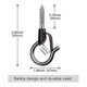thumbnail image 5 of 2025 Latest Model 20PCS Q Hanger Hooks Heavy Duty Wall Ceiling Hooks with Safety, 5 of 5