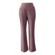 thumbnail image 5 of Pantalones casuales de pierna recta para mujer: holgados con bolsillos, poliéster de color liso, para uso diario, para estar por casa y para actividades al aire libre, 5 of 6