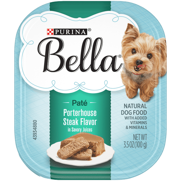 (12 Pack) Purina Bella Natural Small Breed Pate Wet Dog ...