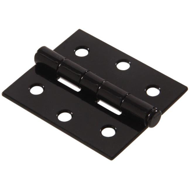 Carded Storm & Screen Door Hinge Removable Pin, Black 3 x 2.5 in