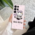 thumbnail image 3 of Funda de teléfono con dibujos animados de Hello Kitty, carcasa transparente para Samsung S24, S23 Ultra, S22, S20 Plus, S21 FE, Galaxy S24Ultra, S235G, 3 of 5