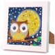 thumbnail image 1 of Kit de pintura de diamantes 5D Accesorios completos Imágenes de búhos, Pintura por números Pintura de diamantes 15X15Cm JFHHH pequeña, 1 of 5