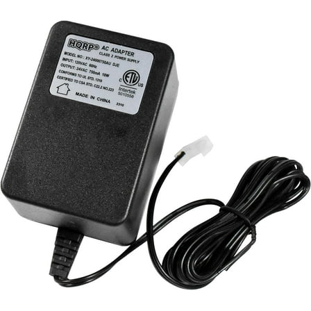 HQRP 24V AC Adapter Compatible with Orbit Sprinkler System 57040 57096 Watermaster Indoor Irrigation Timers Power Supply Cord, Transformer, ETL Listed