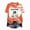 Orange, variant on TOWED22 Halloween Shirt for Women Ghost Pumpkin T-Shirt Funny Tie Dye Graphic Tees Tops Blouse Gift(Orange,XXL)