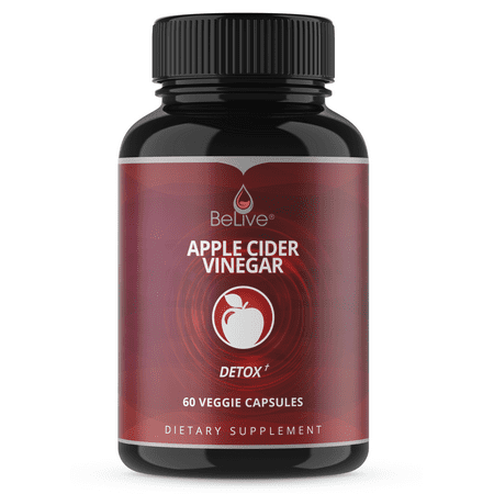 Apple Cider Vinegar Capsules - Best Dr Recommended Strength Vitamins Pills for Weight Loss, Detox Support, Cleanse, Bloating Relief & Metabolism Booster Supplements for Women and Men - 1250 mg (Best Supplements For Metabolism)
