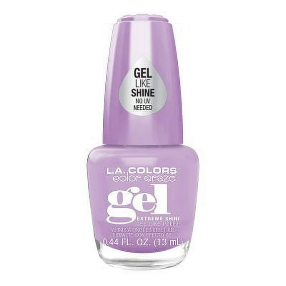 L.A. COLORS Color Craze Gel Nail Polish, Whimsical, 0.44 fl oz