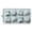 Light Gray, variant on FTsdfkl 8-Cavity Insect Flower Silicone Baking Mold, Heat Resistant Non-Stick Tray For Chocolate Soap Ice Candle Making