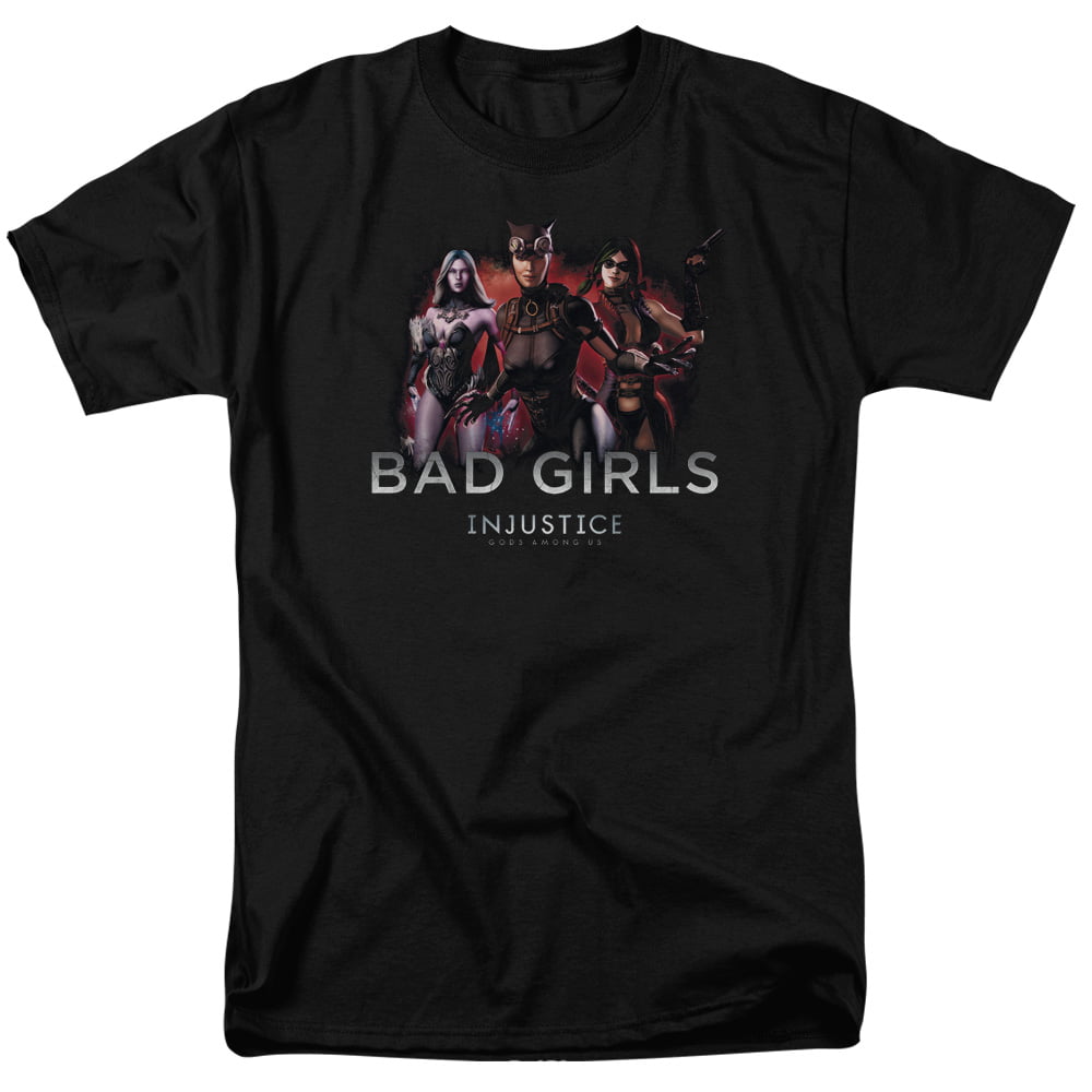 Xxx Low Quality Short Videos - Injustice Gods Among Us - Bad Girls - Short Sleeve Shirt - XXX-Large -  Walmart.com