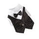 thumbnail image 4 of GOOHOCHY Camisa de vestir creativa Traje de fiesta de boda Moda Primavera Verano Abrigo Ropa adorable para perro Mascota Gato (Negro Talla XS), 4 of 7