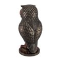 thumbnail image 3 of Bronze / Copper Finish Steampunk Owl Mantel Clock, 3 of 4