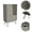 LIGHT GREY#2, variant on Kitchen Wine Racks Vegas Bar Cart, Two Tier Cabinet With Glass Door, Six Cubbies For Liquor,Wine Racks For Kitchen Counter