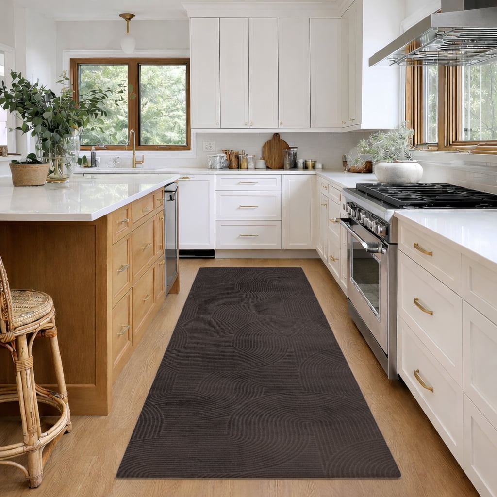 ECARPET Elion Machine Washable Contemporary/Modern Area Rug for Living Room, Bedroom, Dining Entrance, Hallway and More