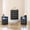 A#Black,1pc dresser+2 pc nightstand(LED&Outlets), variant on Holliwill Dresser Nightstands Set, 4 Drawers Dresser and 2pcs Bedside Table for Bedroom, Grey