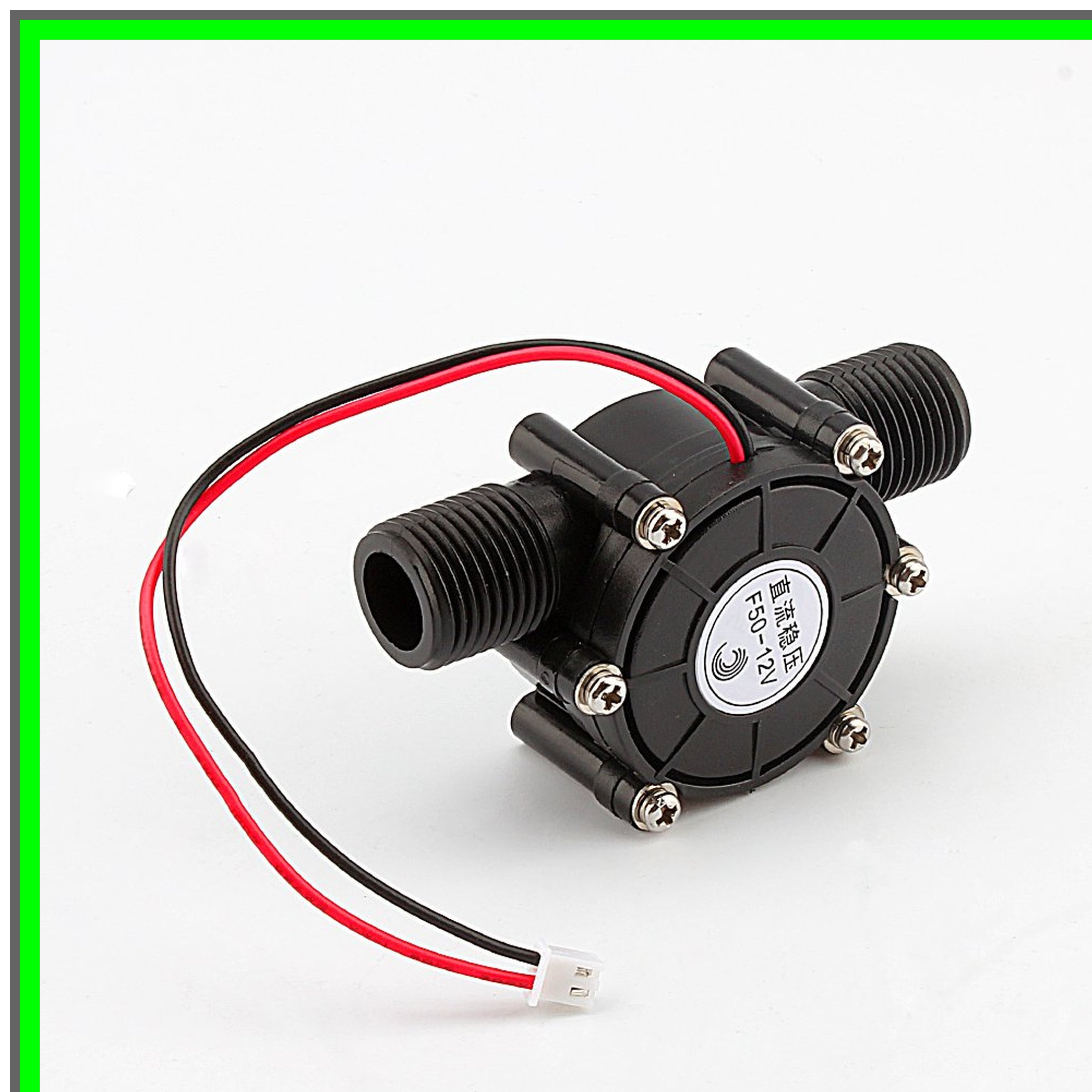 Micro-Hydro 12V DC Water Turbine Generator for Efficient Charging