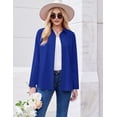 thumbnail image 5 of Zeagoo Button Down Shirts for Women Long Sleeve Tops Oversized Collared Shirts Paisley Printed Professional Blouses, 5 of 6