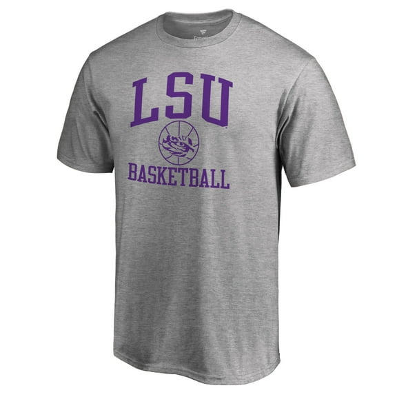 Men's Heathered Gray LSU Tigers In Bounds T-Shirt