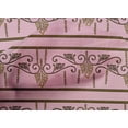 thumbnail image 4 of oneOone Cotton Poplin Fabric Swirl & Floral Block Decor Fabric Printed BTY 42 Inch Wide, 4 of 4