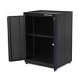 thumbnail image 6 of Montezuma Garage Tool Storage System 30.5 x 24" Locking 2 Door Stacking Base Cabinet, Black, 6 of 14